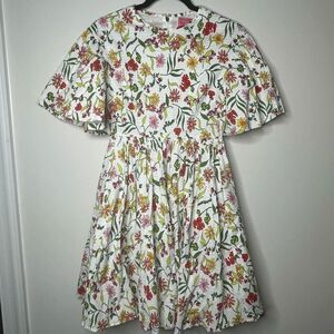 Rooftop Garden Floral Greenwich‎ Dress